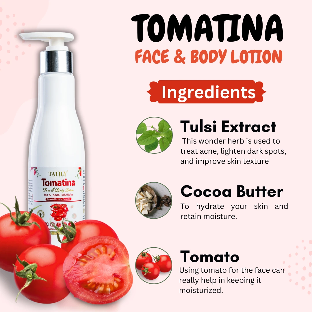 Tomatina body lotion Ingredients