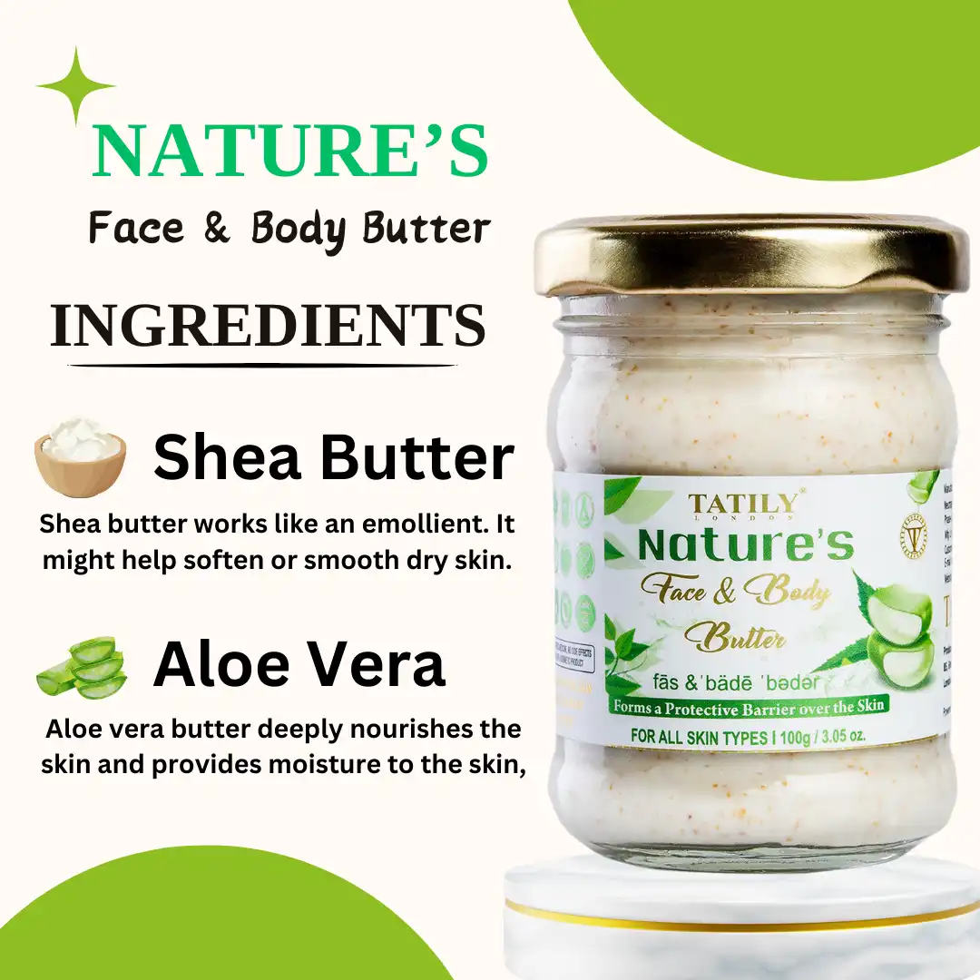 Nature’s body butter Ingredients