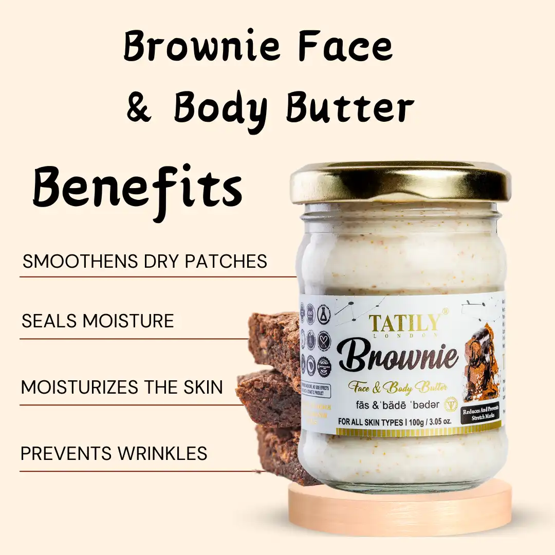 Brownie body butter benefits