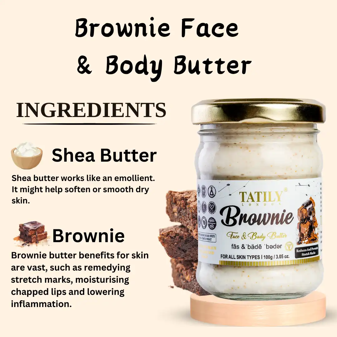 Brownie body butter Ingredients